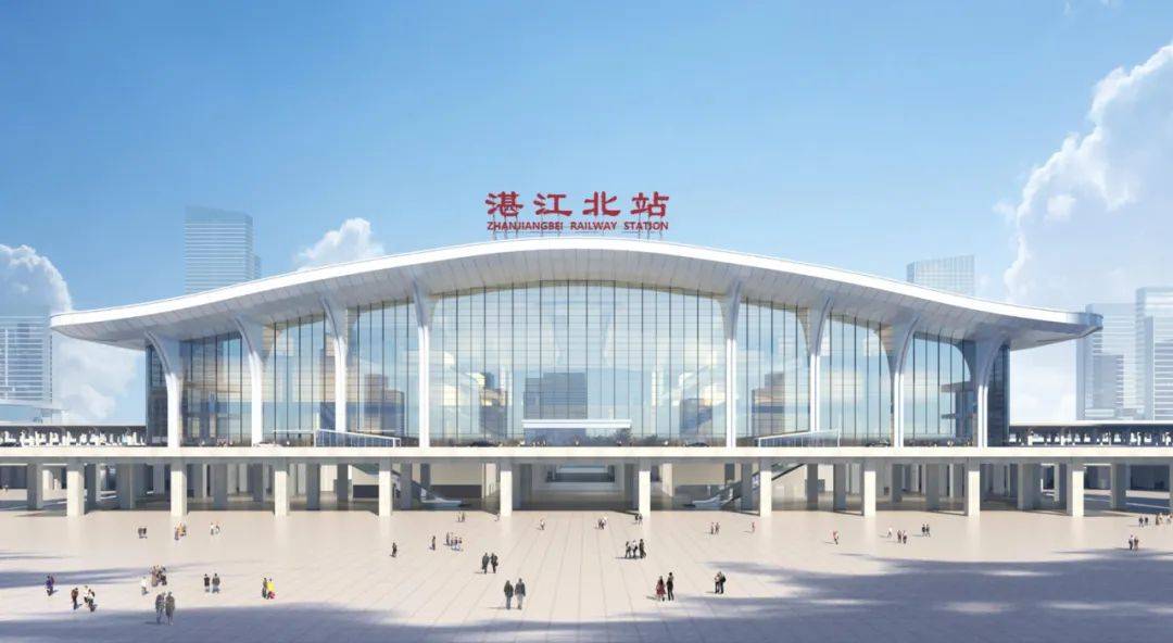 广湛高铁全线最大规模车站——湛江北站钢结构网架拼装正式启动