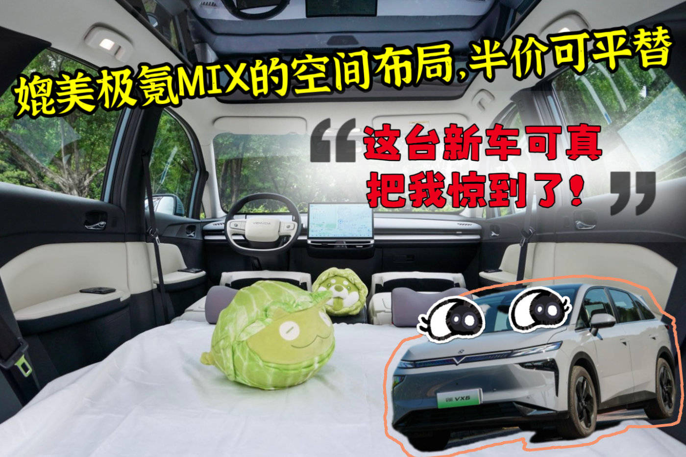 媲美极氪MIX的空间布局 半价可平替——“这台新车可真把我惊到了”_搜狐汽车_搜狐网