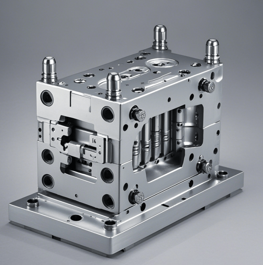 二次包胶注塑模具工艺图片