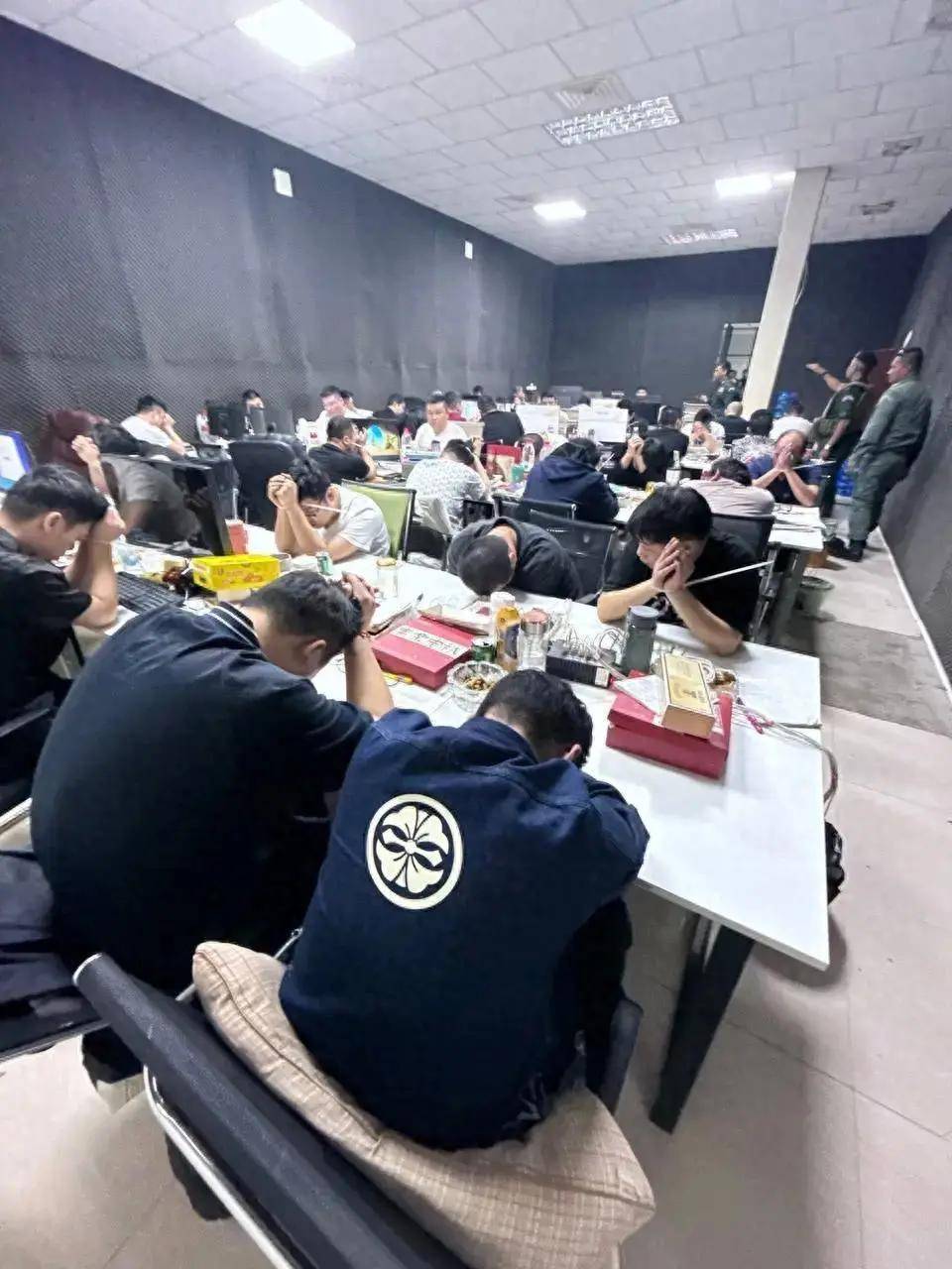 柬埔寨金边一批中国人员涉诈被抓