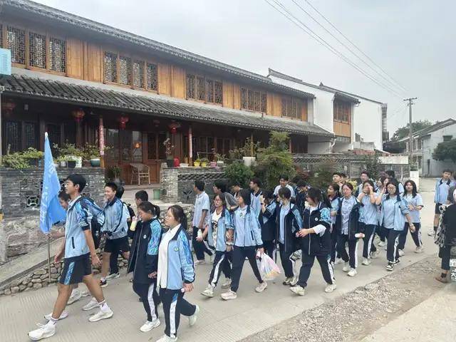 宁波市鄞江中学高一开启独属的冬日浪漫之旅