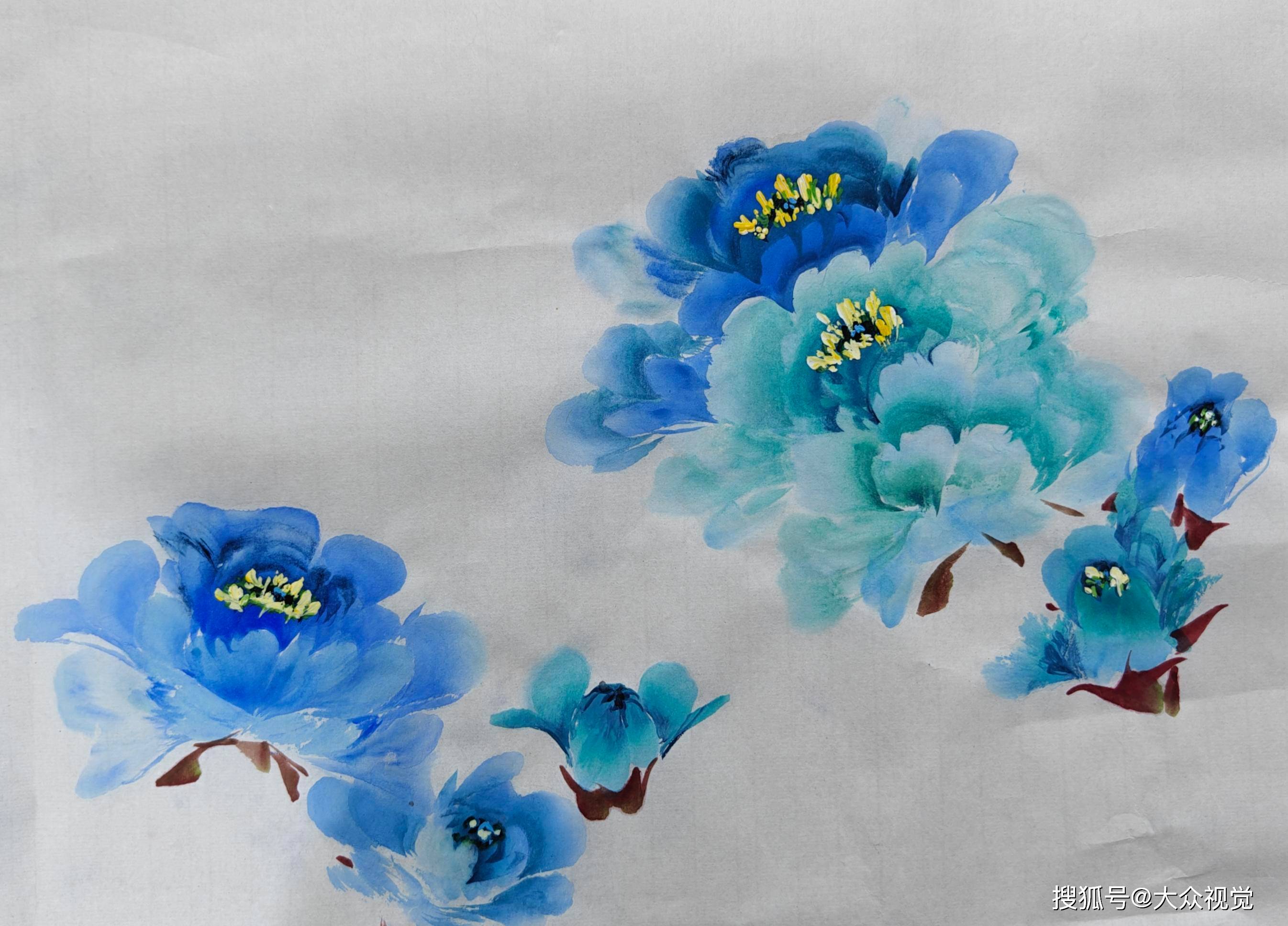 雅俗共赏舞春风——胡明跃写意牡丹解读