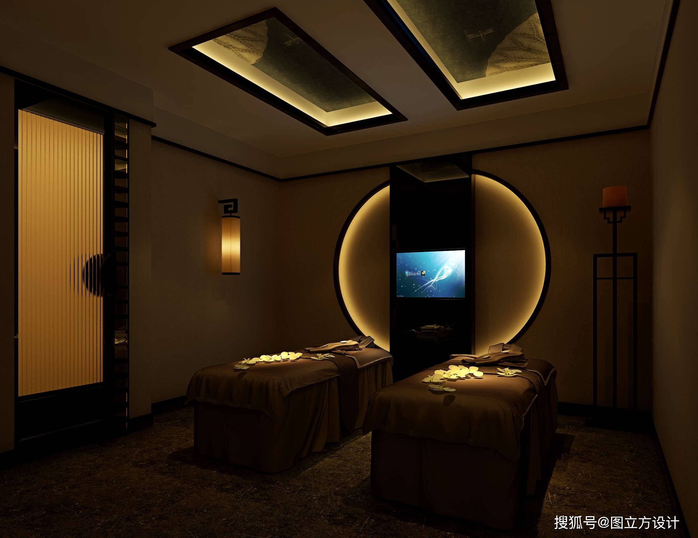 奢华SPA空间：装修效果图中的静谧享受_顾客_氛围_材质