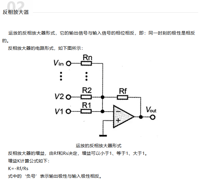 分享运放电路应用实例分析