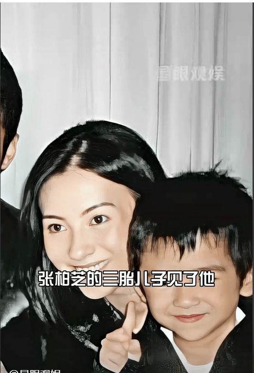 张柏芝携三子见谢霆锋,三胎儿子两个字让谢霆锋愣住:张柏芝教的