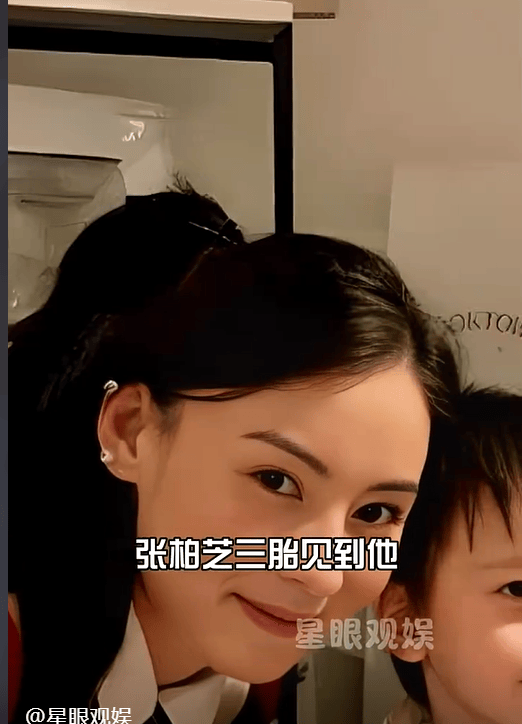 张柏芝携三子见谢霆锋,三胎儿子两个字让谢霆锋愣住:张柏芝教的