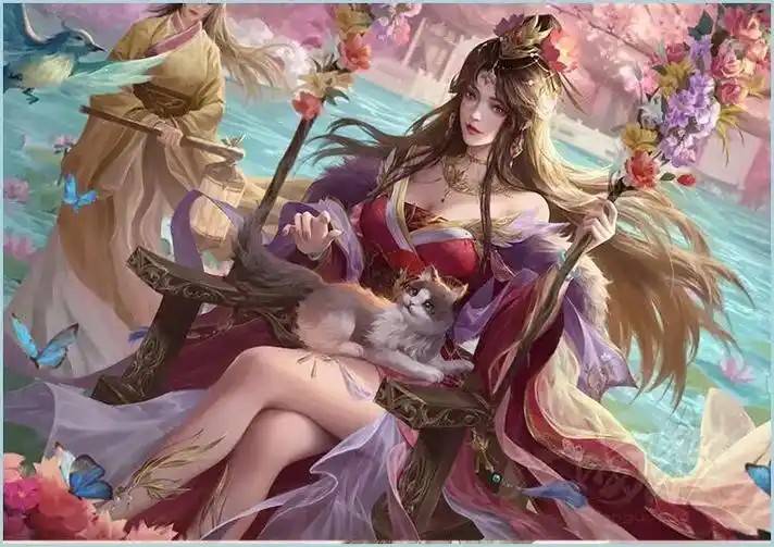 三国杀:国战武将甘夫人入军争?新时代双皮奶,强度很给力!