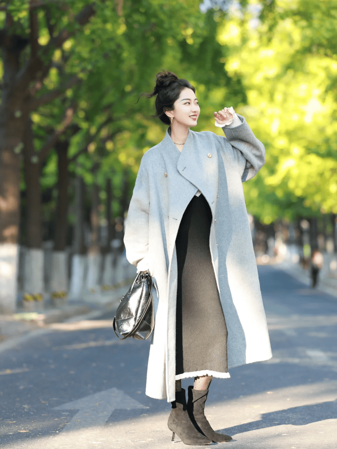 原创40岁女性可照搬的冬季穿搭简约高级又大方减龄不老气