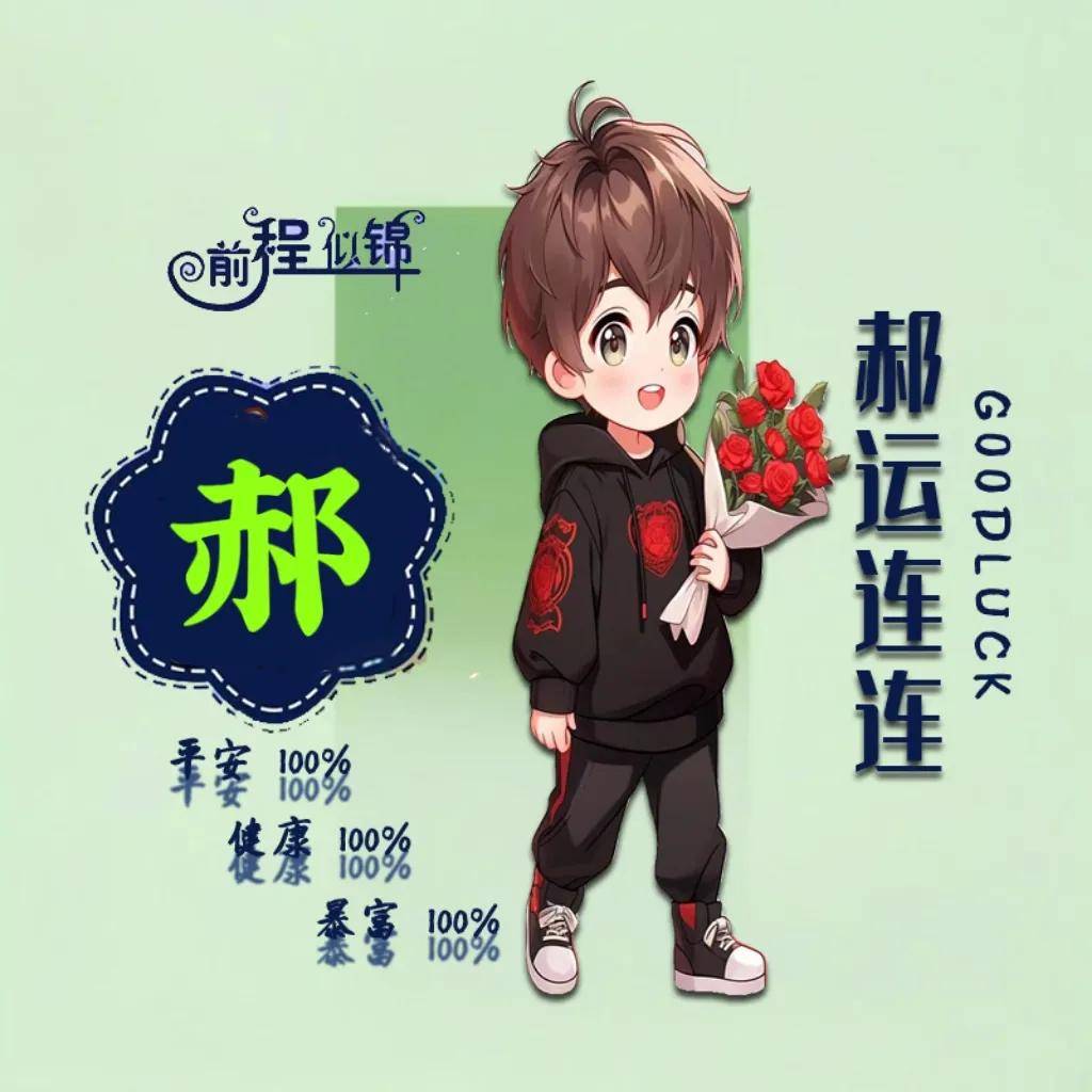 2025最新款姓氏头像