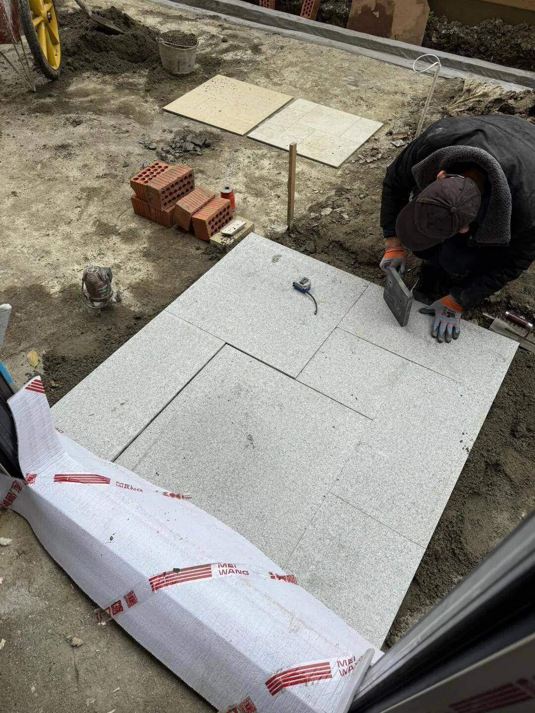 花岗岩湿贴让石材更贴合更美观