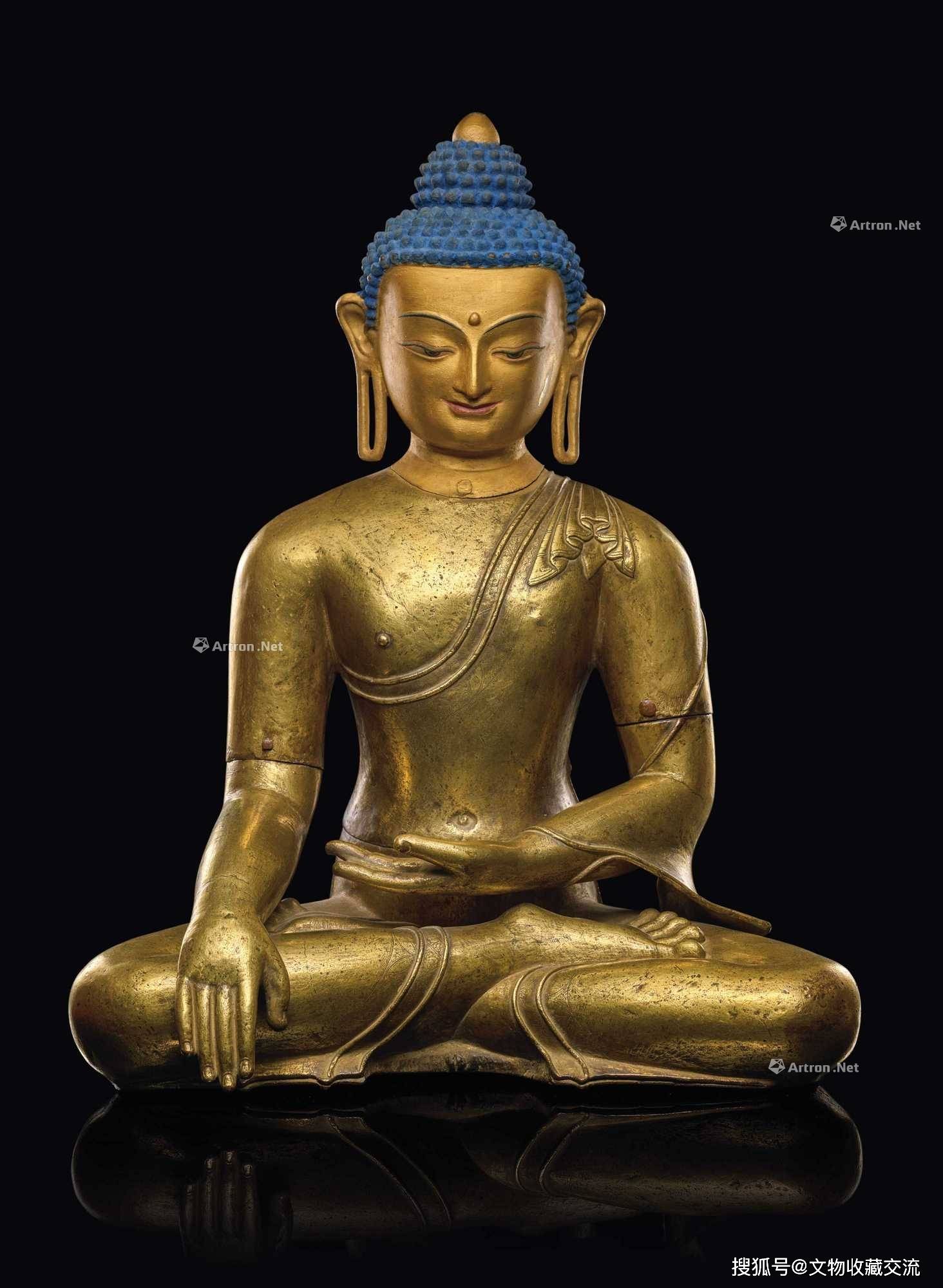 这尊铜鎏金的释迦牟尼像的成交是今年佛像市场稳健的最好证明_搜狐网