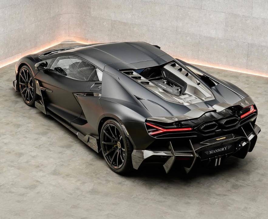 全身碳纤维空力改件 mansory发布兰博基尼revuelto改装案例