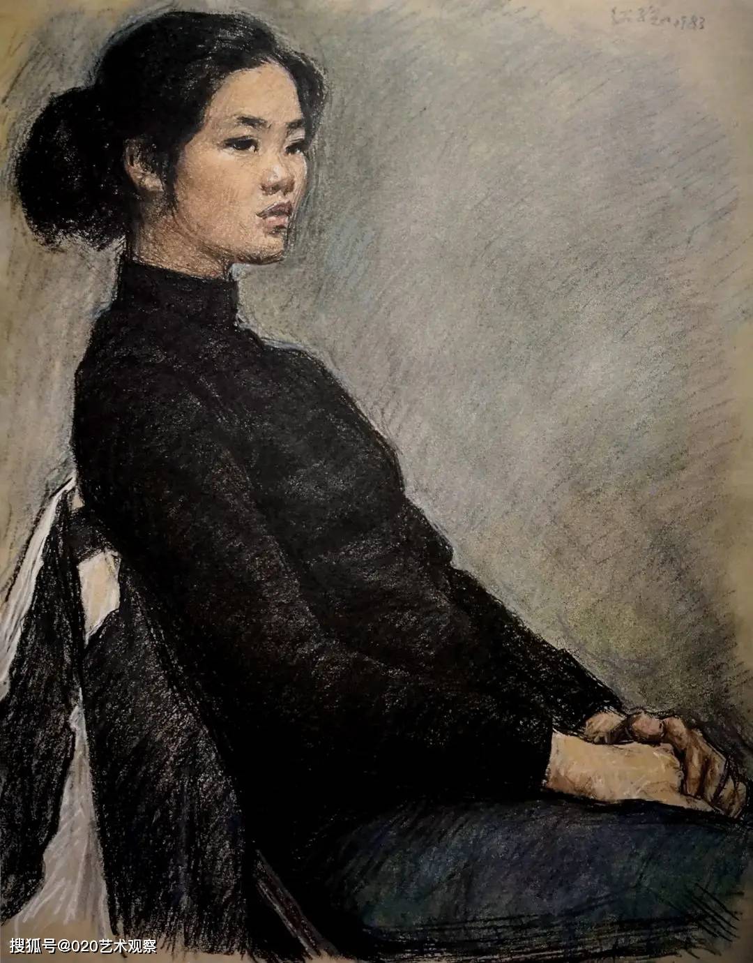 广州美院老院长郭绍纲素描精选