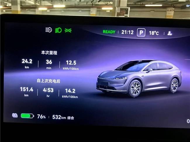 智界R7电耗低至12.5kWh，续航表现稳定扎实