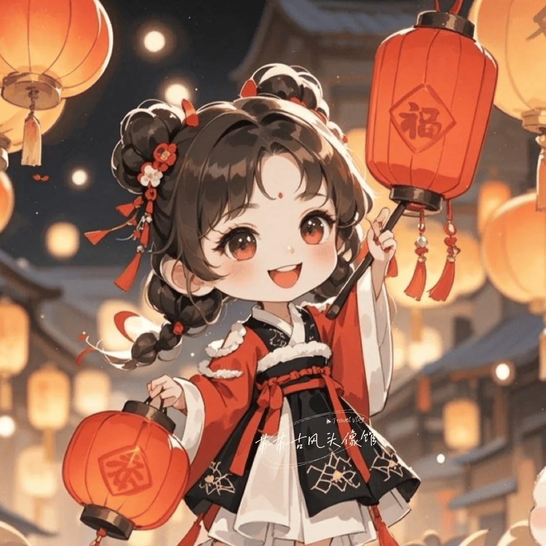 新年换古风情情侣头像可爱甜蜜浪漫升级