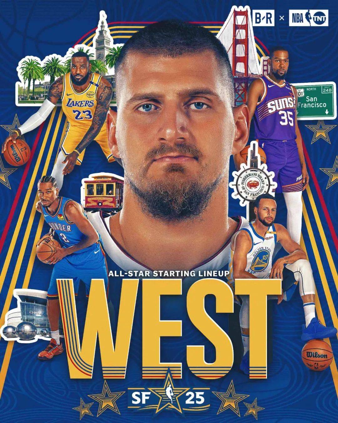 NBA全明星首发阵容官宣，拉梅洛·鲍尔事件引发热议 2025年NBA全明星首发：惊喜与争议并存