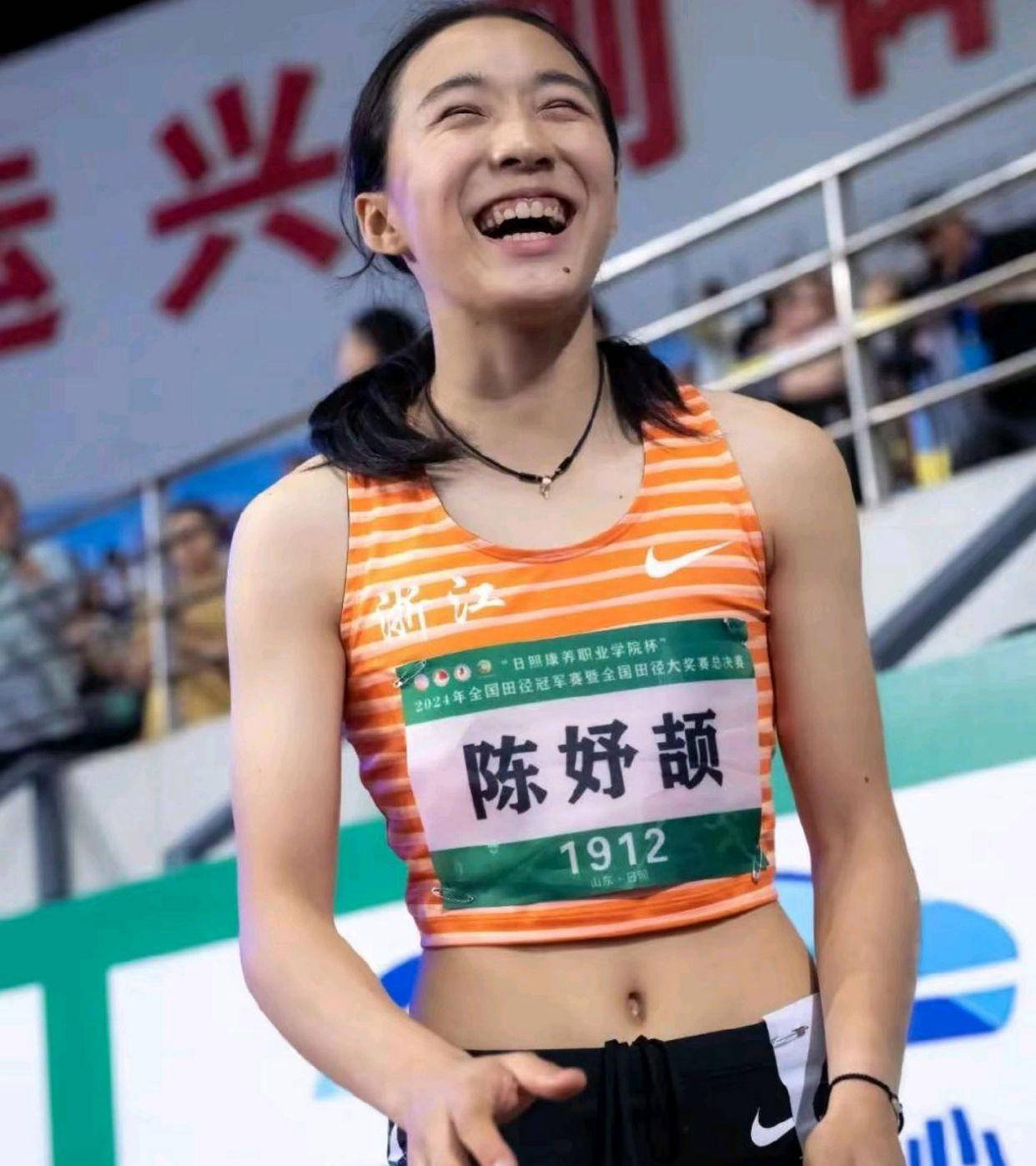 16岁短跑天才陈妤颉创纪录夺冠,锁定洛杉矶目标