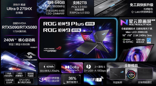 聚焦ROG枪神9系列：硬件升级与新功能展望