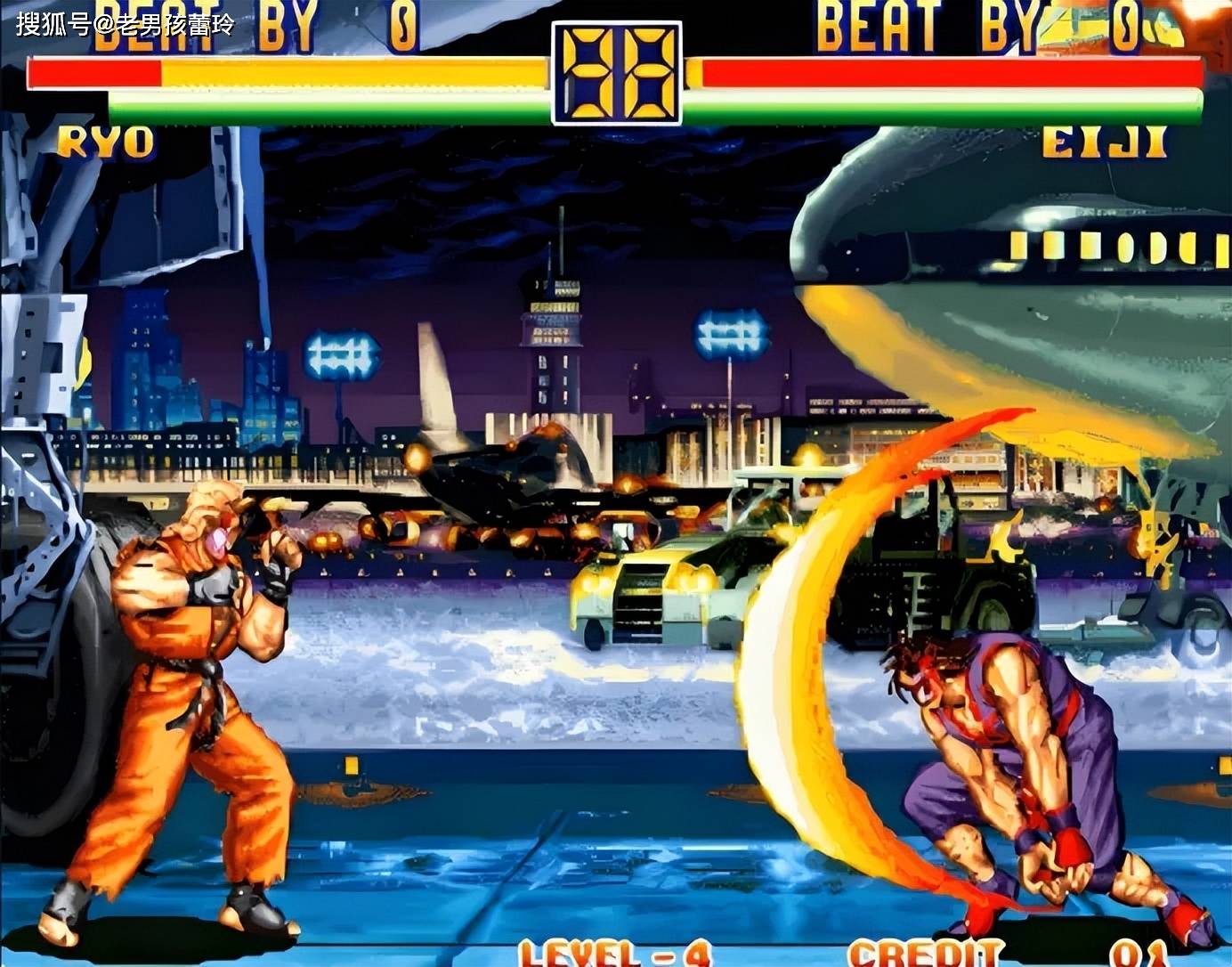 如月影二的首次亮相其实是在snk 1994年发行的《龙虎之拳2》上,作为