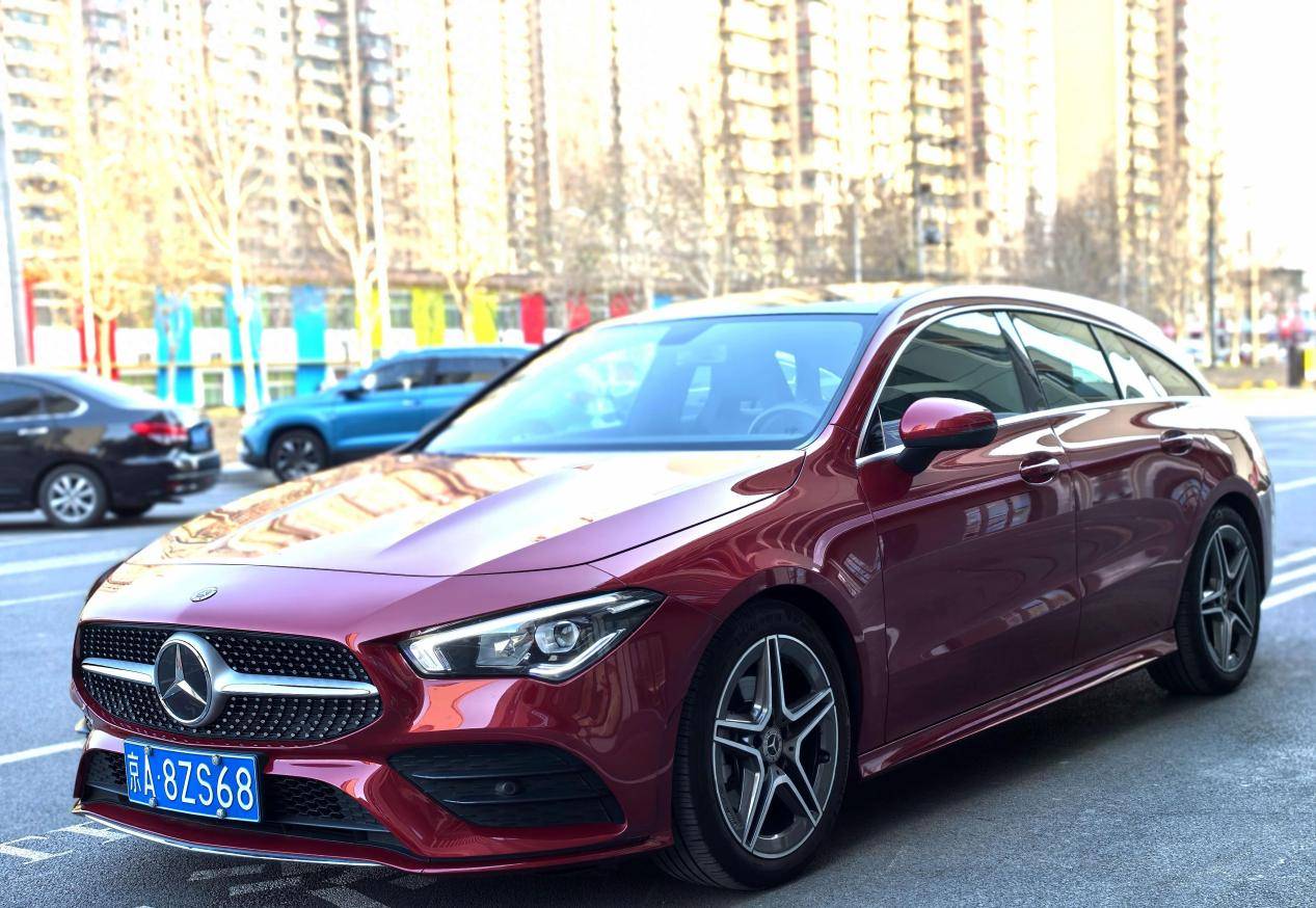 2024款奔驰cla猎跑,18.98万圆你性能梦想!