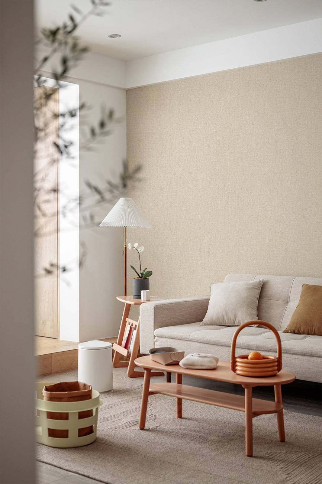 0经验打造原木风客厅,小空间秒变样板间