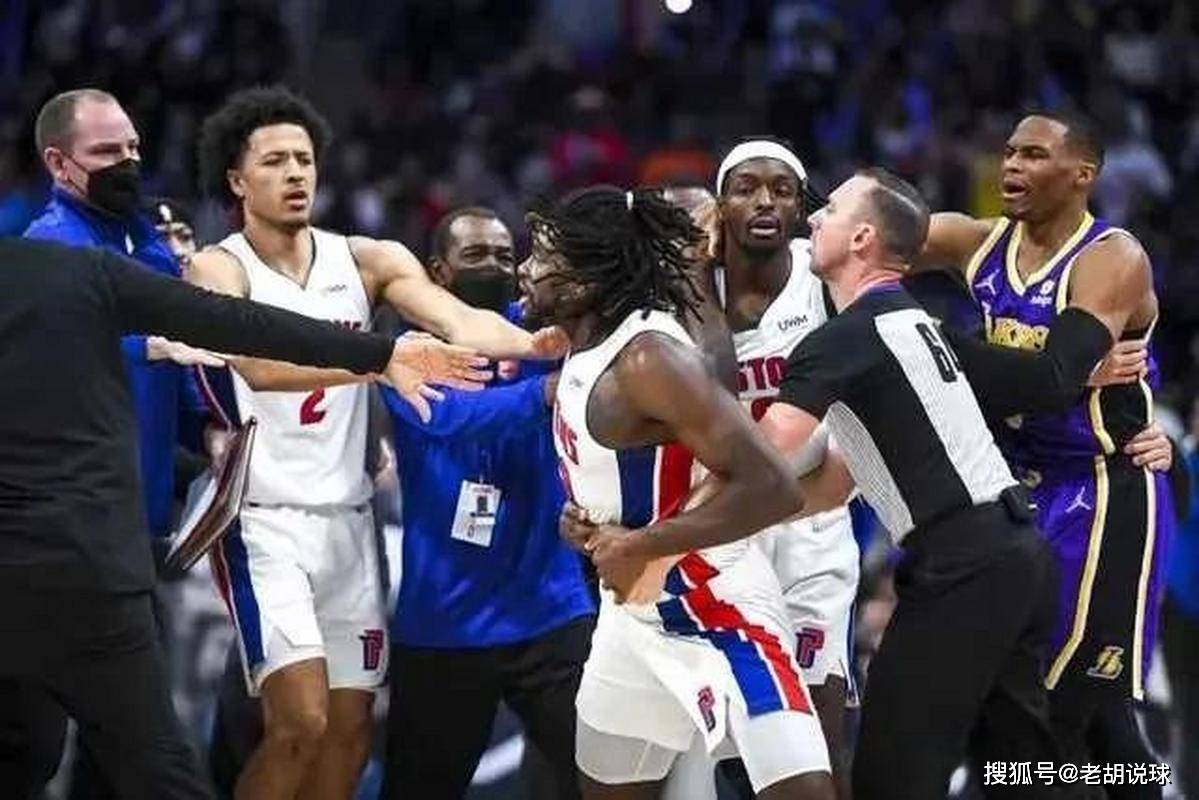 活塞森林狼比赛大乱斗，重罚恐难避免 NBA赛场惊现大规模冲突，斯图尔特“暴君”本色尽显