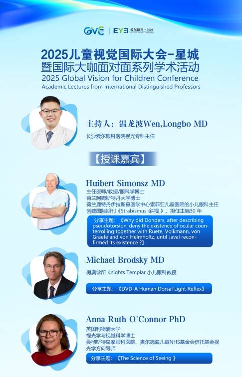 2025儿童视觉国际大会启幕，国际专家助力儿童眼病防治