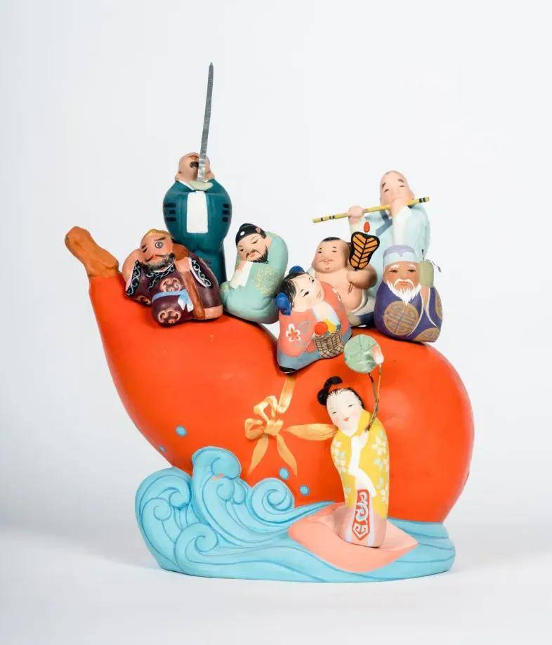 作品赏析在夏征等众多传承人的不懈努力下,惠山泥人这一古老艺术必将