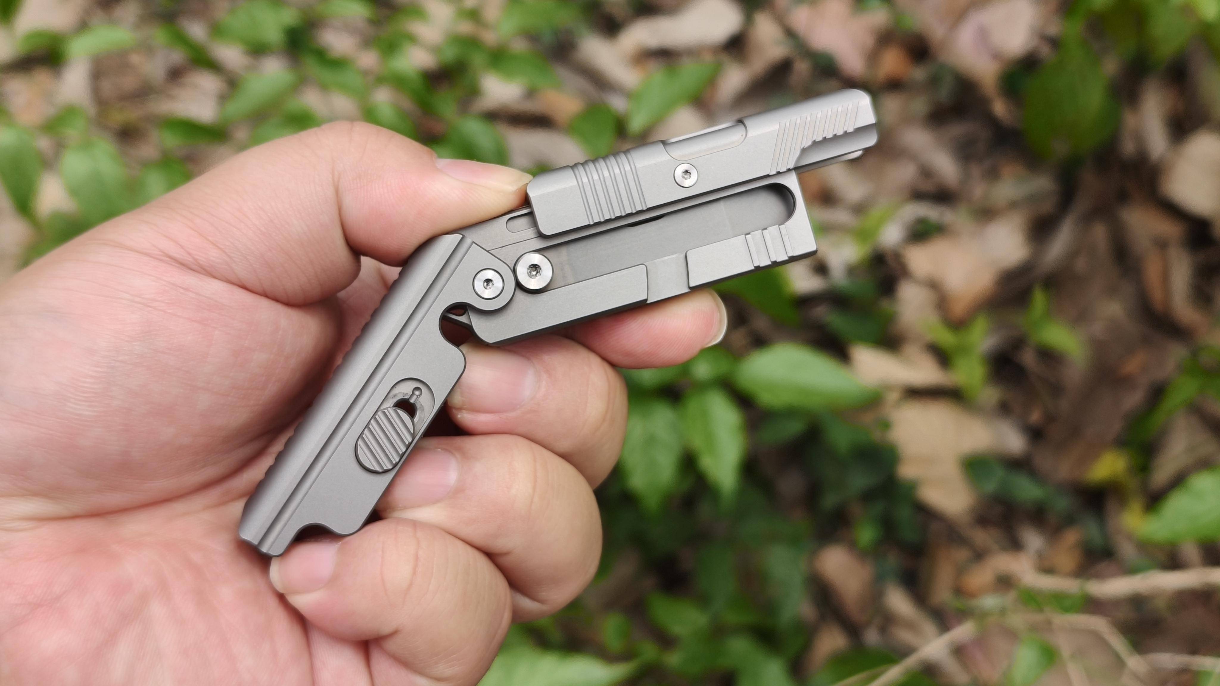 掌中格洛克,硬核又解压!费戈钛合金枪推,直男的快乐源泉!