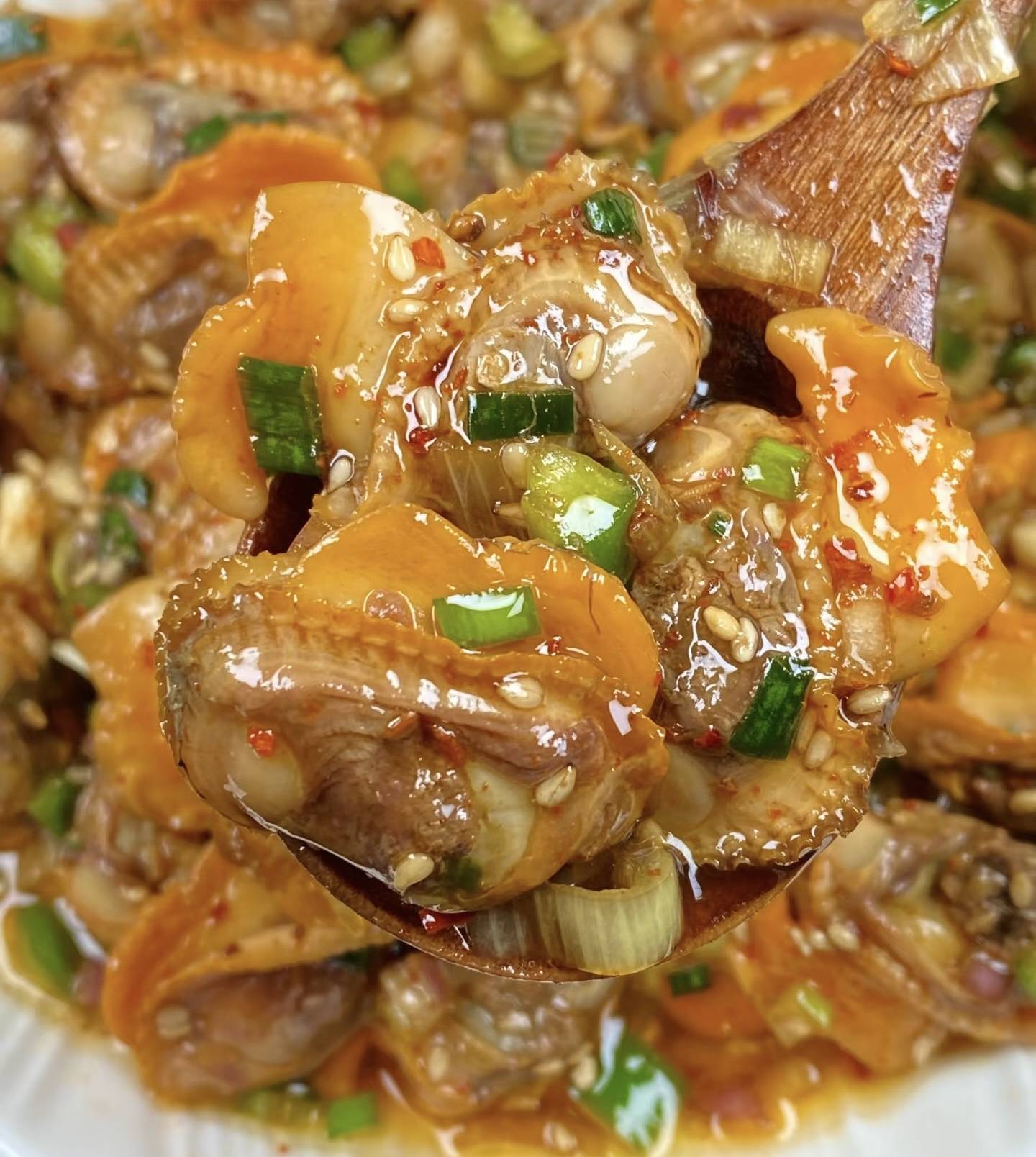 凉拌毛蚶肉一口鲜爽回味无穷