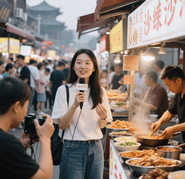 Shahe在舌头的尖端：探索粮食文化的遗产和重生