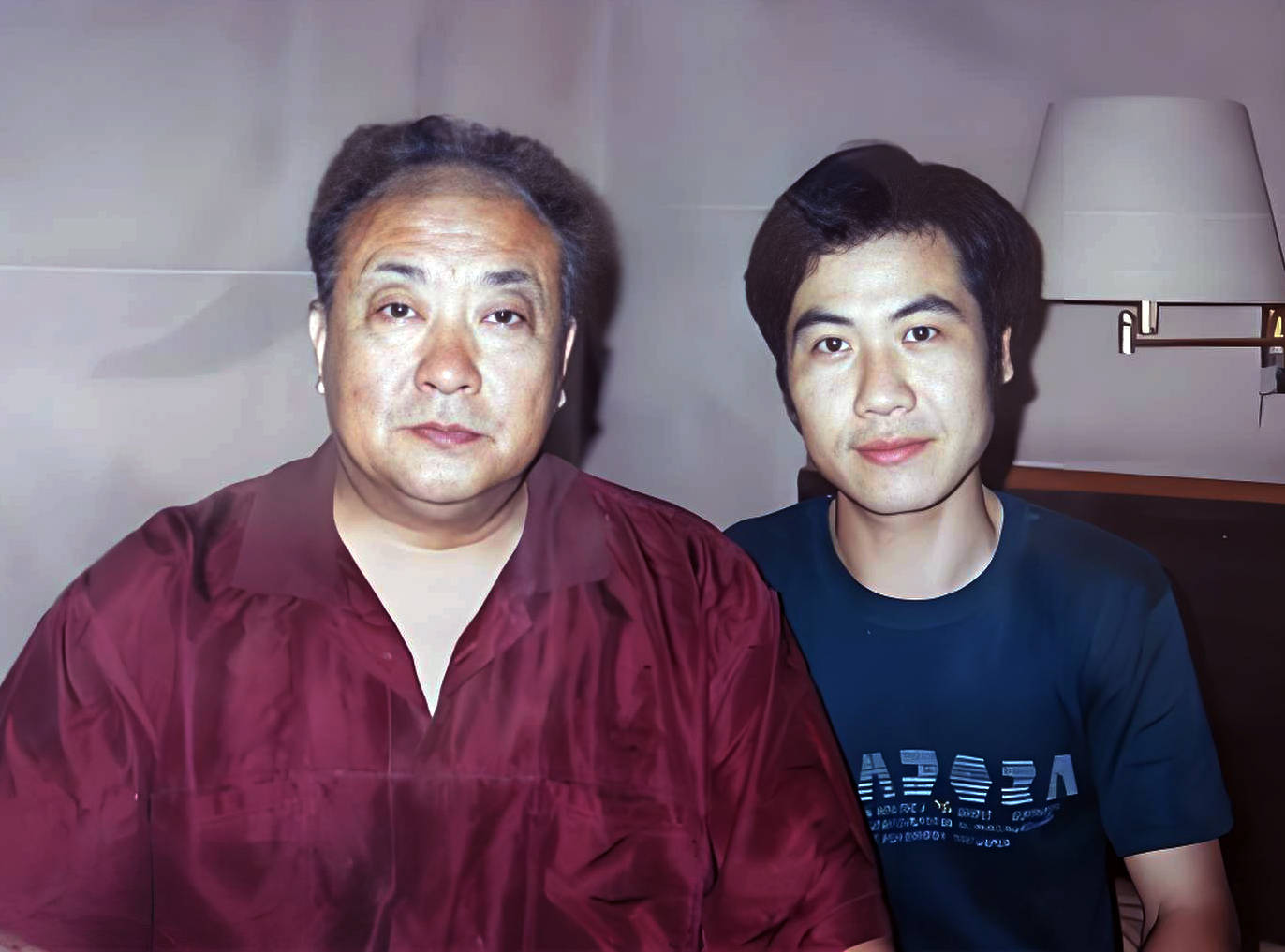 10多年拍摄下来,刘锡田的耳朵竟变大变厚了,与陈