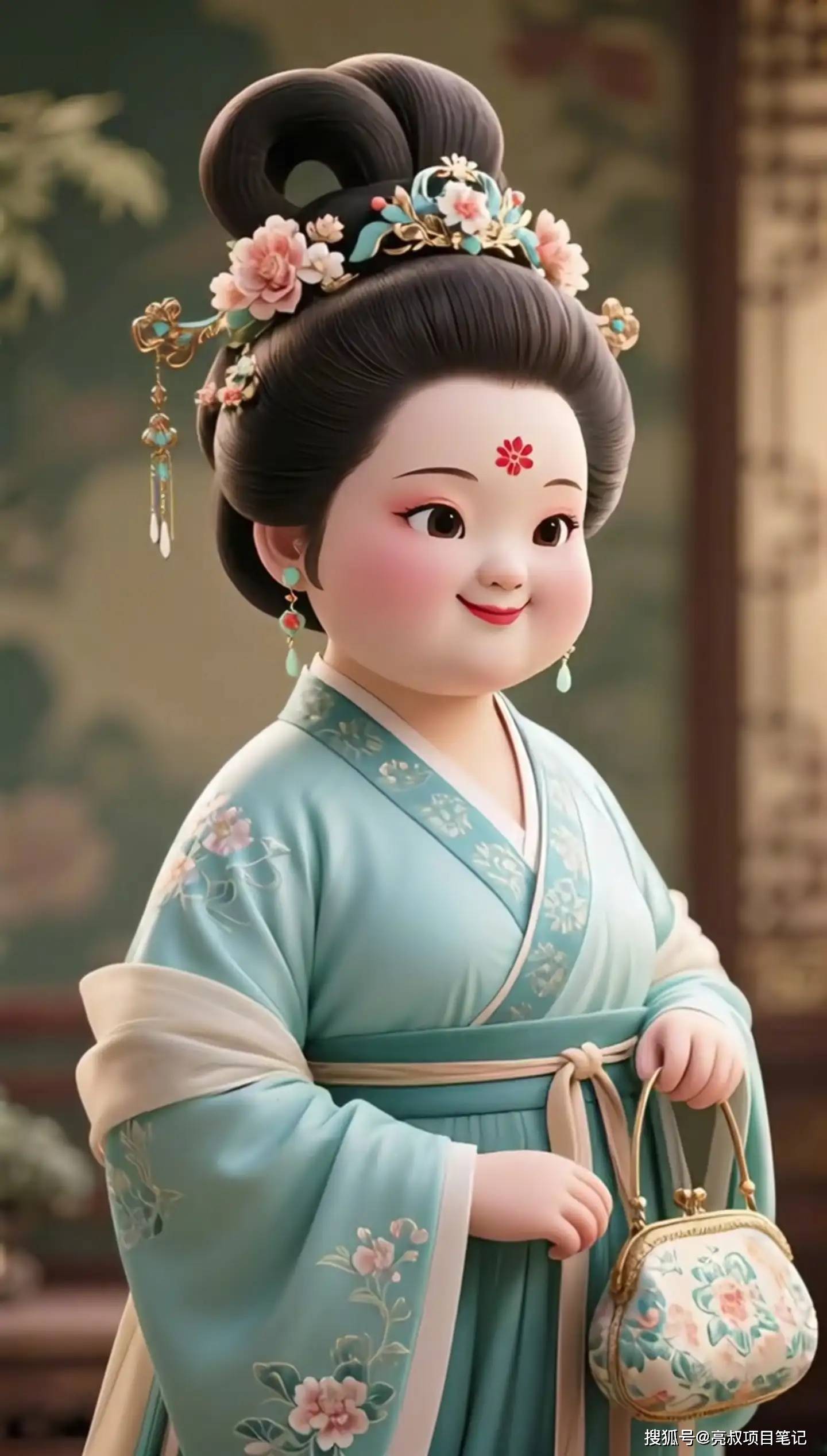 基于ai技术复现"唐朝胖妞"风格短视频的创作策略研究