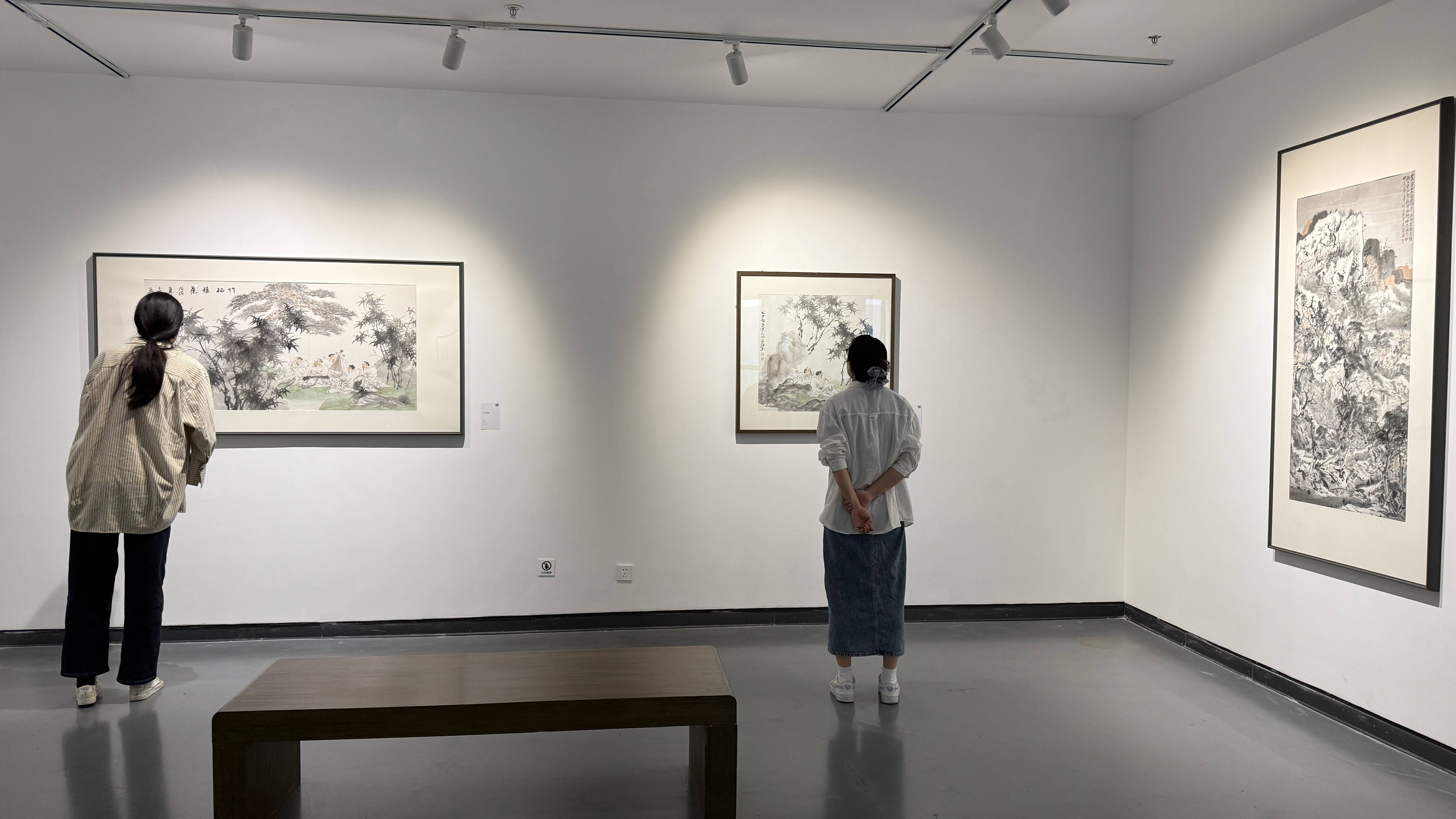 —中国画名家邀请展"巡展至张家港市美术馆