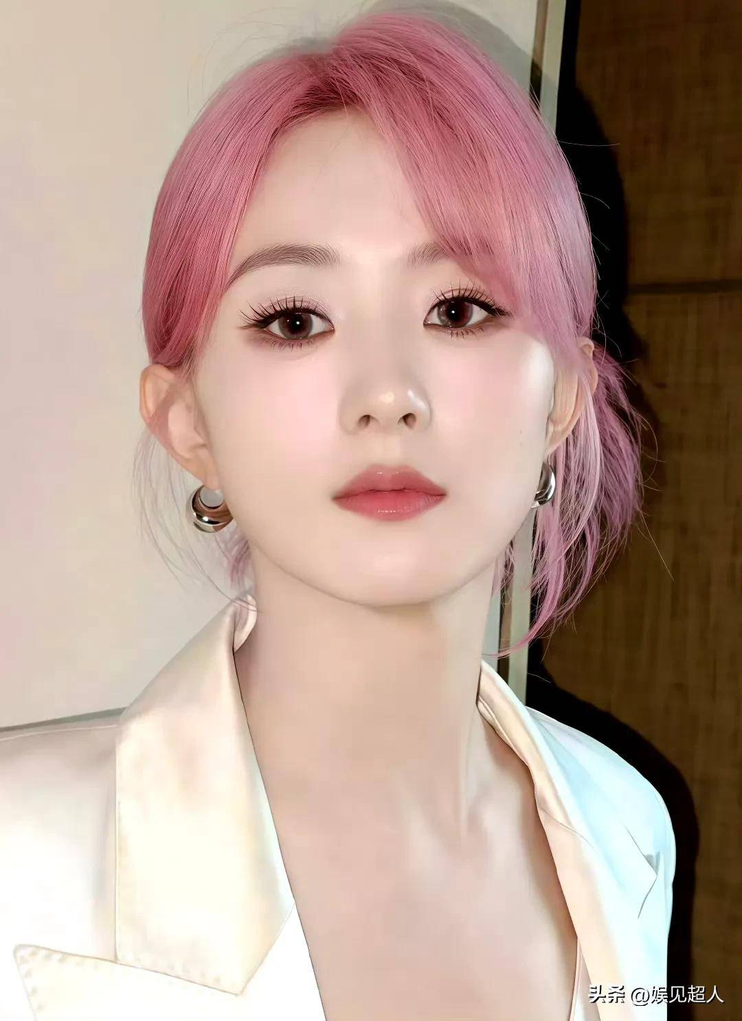 赵丽颖新发型太惊艳哪像36岁妈妈简直像18岁少女