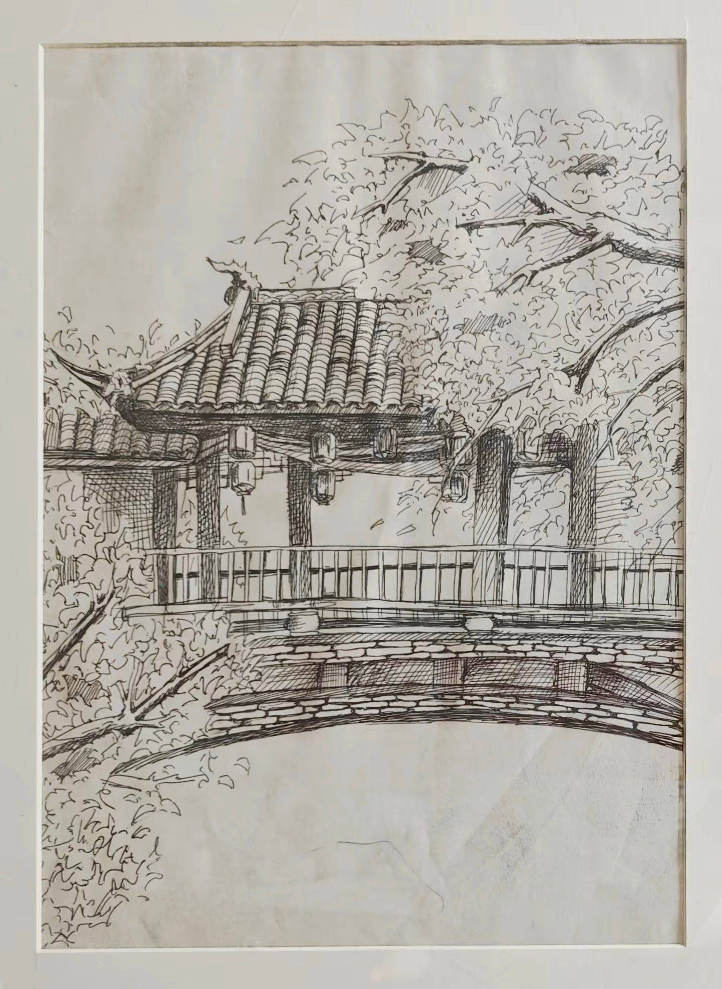 烟雨柳江——成都美术高中生绘画习作①