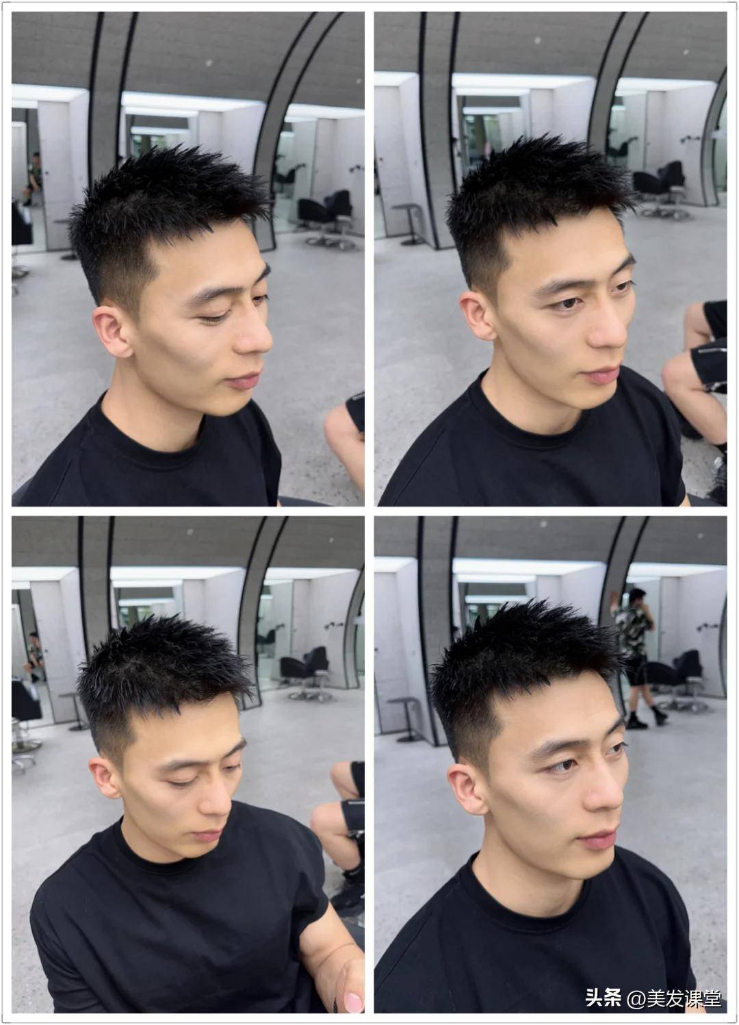 男生发型不再单调少年感短发来袭百搭各种脸型必剪款