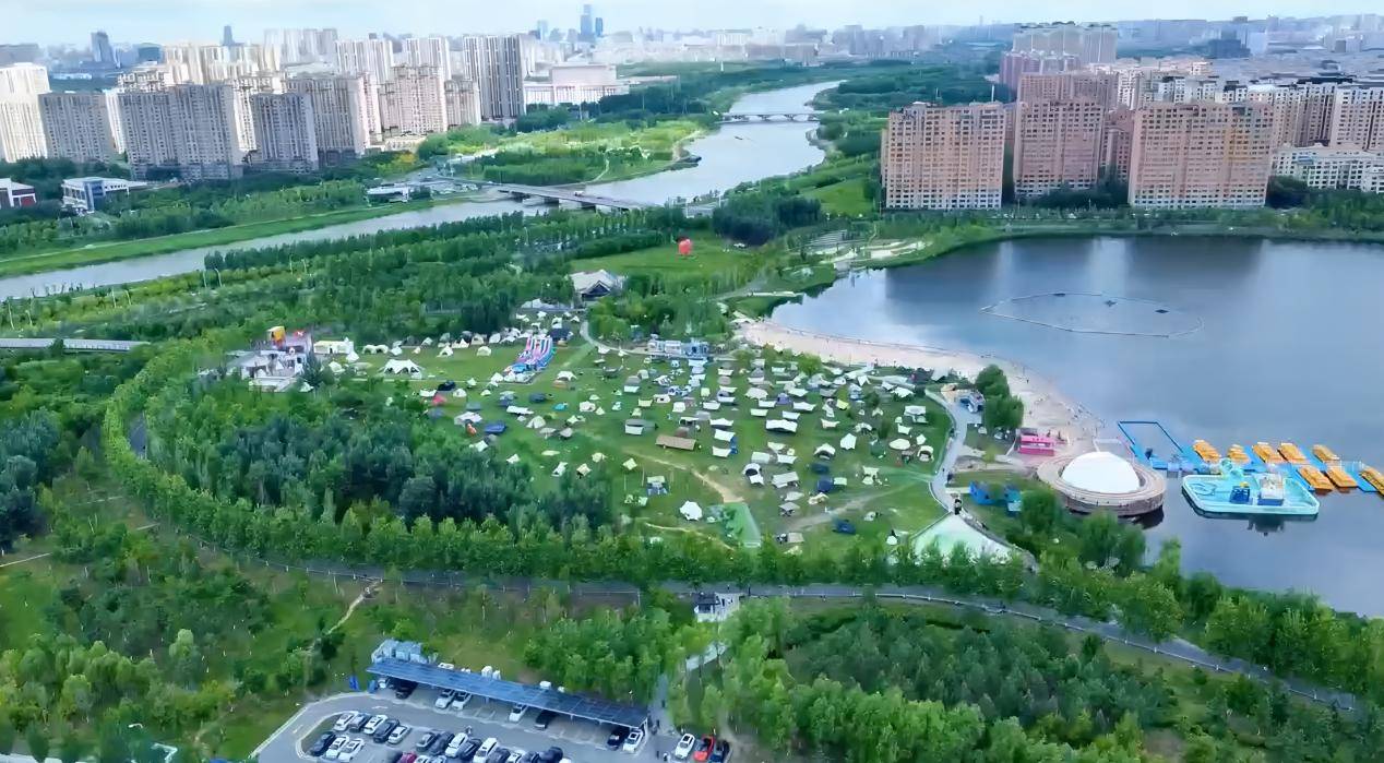 长春南关区举办文明露营活动 倡导爱护环境