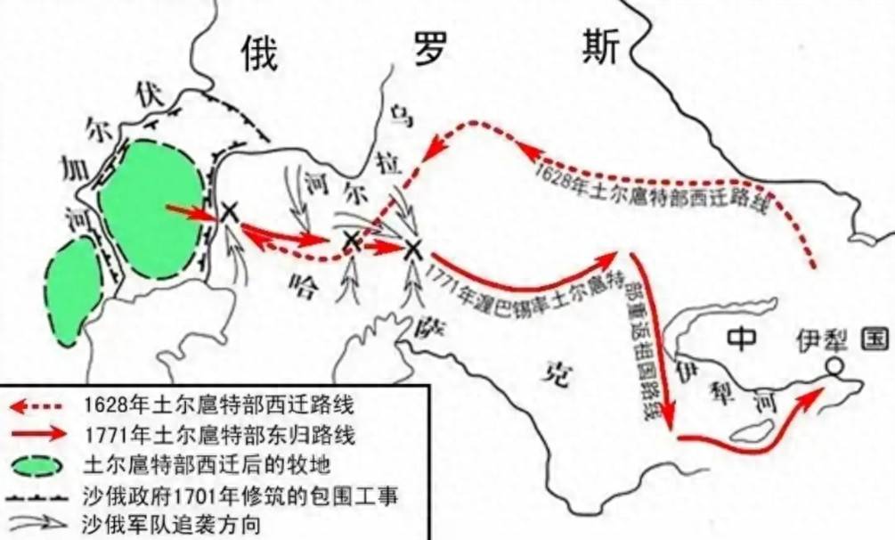 渥巴锡汗展现出了领导者的风范,他与部族人民同甘共苦,不仅鼓舞大家