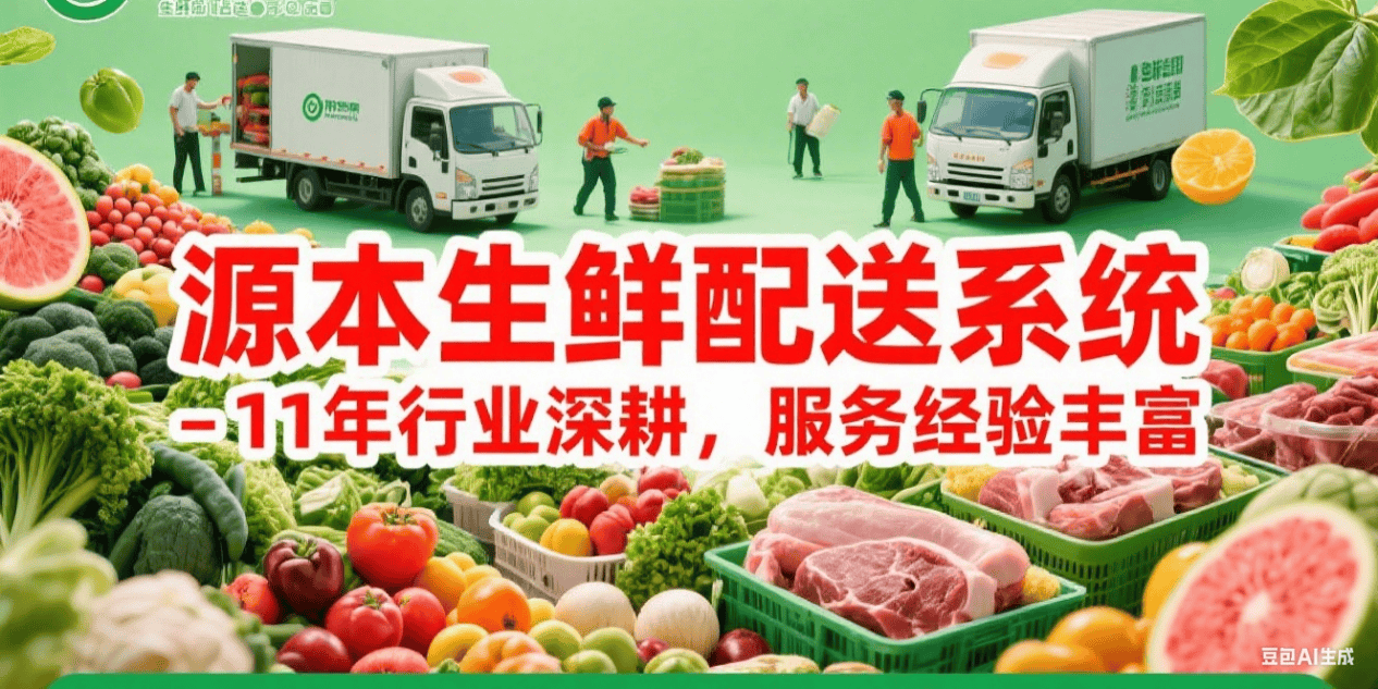 源本生鲜 食材配送系统