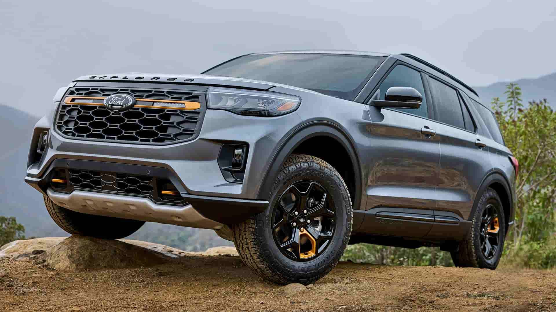 3.0T V6动力/专属越野套装 新款探险者Tremor官图发布