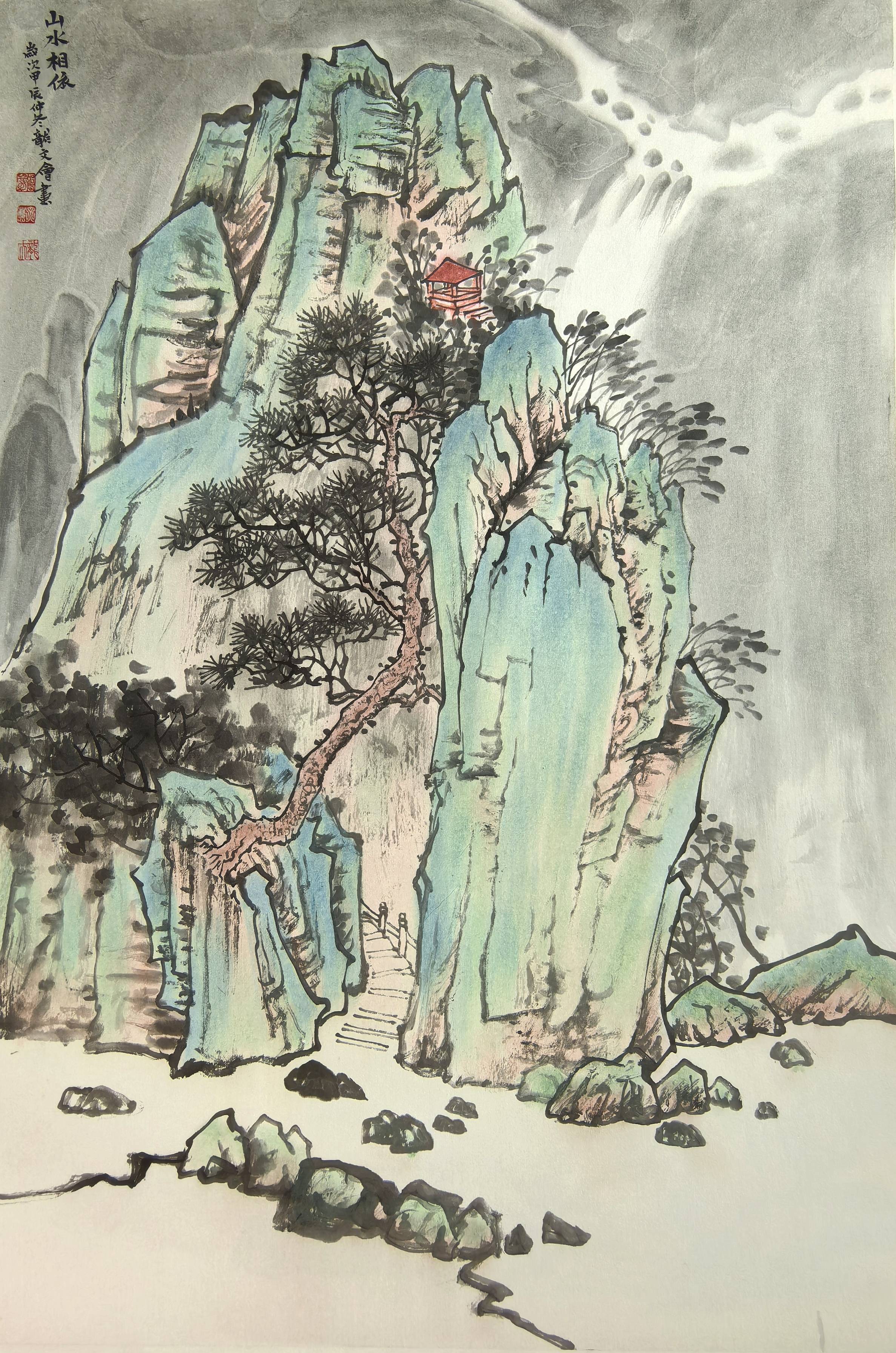 水墨革新者龙文会:在传统根系上盛开的当代表达