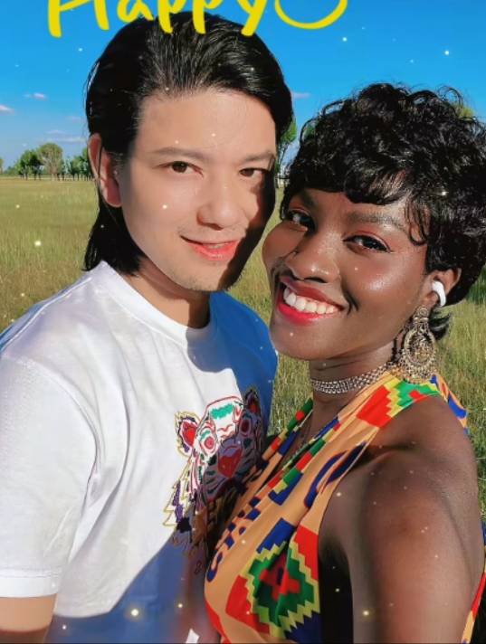27岁非洲女孩,因一张照片嫁潮汕二婚小伙,婚后待继女如亲生女儿