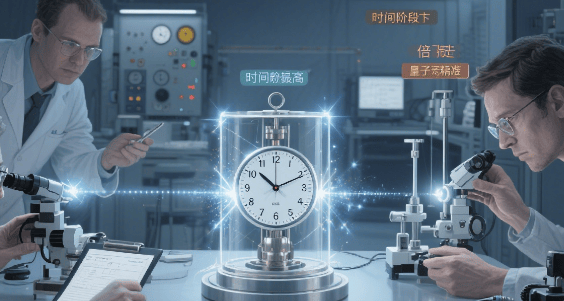结合两种时间尺度，量子钟精度提高了一倍多