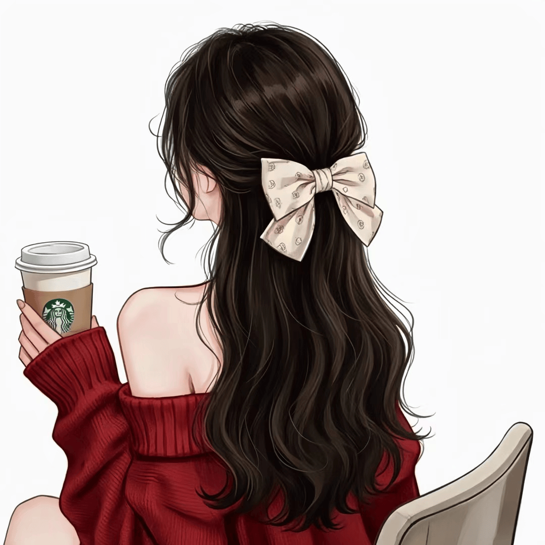 "背影氛围感女生头像,错过不再有