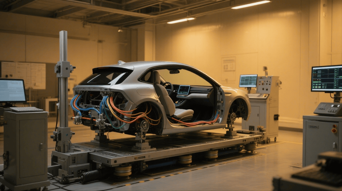 智能座舱振动 / 冲击环境下硬件连接可靠性（如线束松动）测试的图1