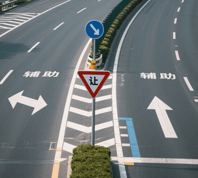 辅路与主路行车规则咋区分?咋汇入?主辅路行车交通规则!