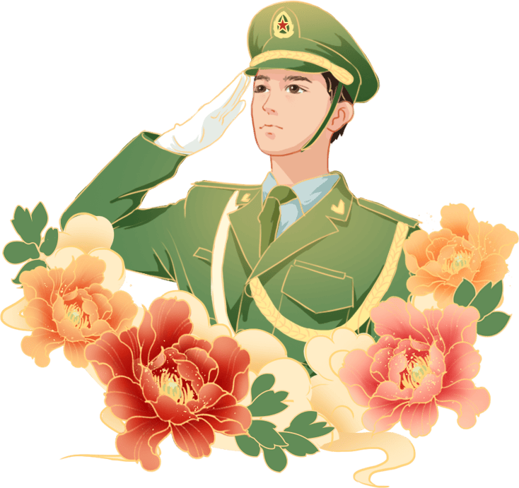 致敬最可爱的人新洋丰庆祝八一建军节向军人致敬