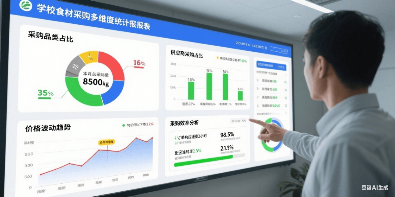源本生鲜学校营养餐食材阳光采购平台