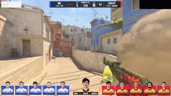 BLAST赏金赛S2：ZywOo王者归来！Vitality 2-0碾压NRG强势晋级
